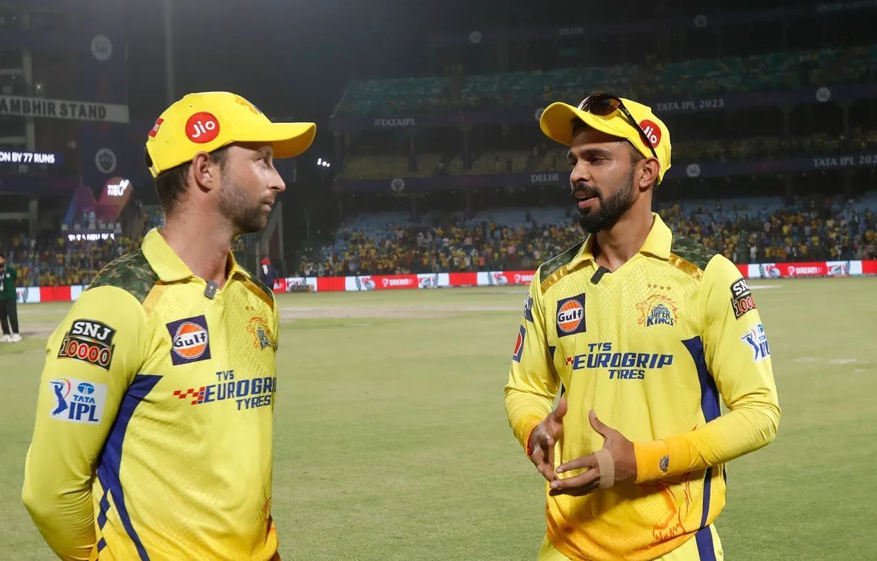 CSK&#039;s openers weren&#039;t both at their fluent best but stitched together an important partnership