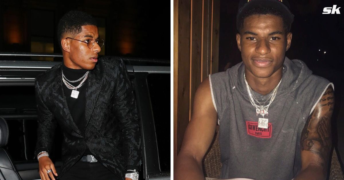 Marcus Rashford was spotted with former Manchester United teammate
