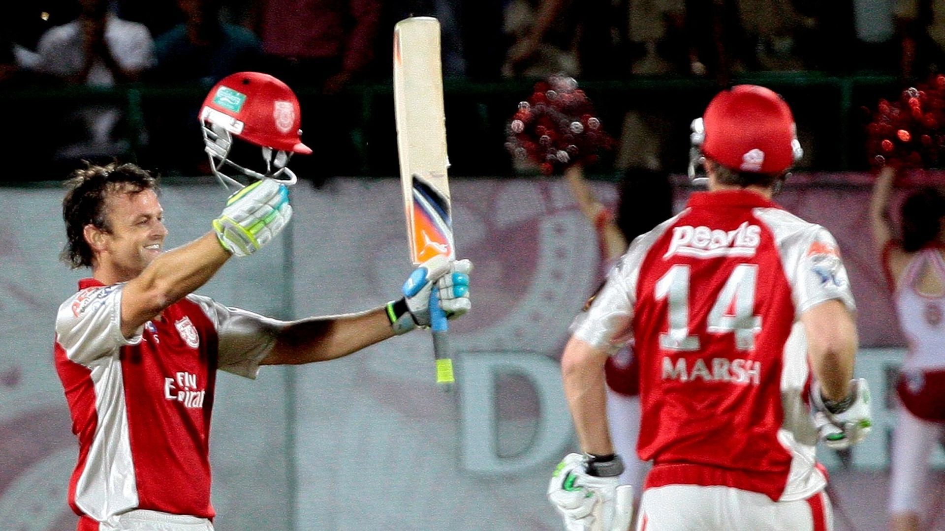 Adam Gilchrist smashed a ton against RCB in Dharamshala
