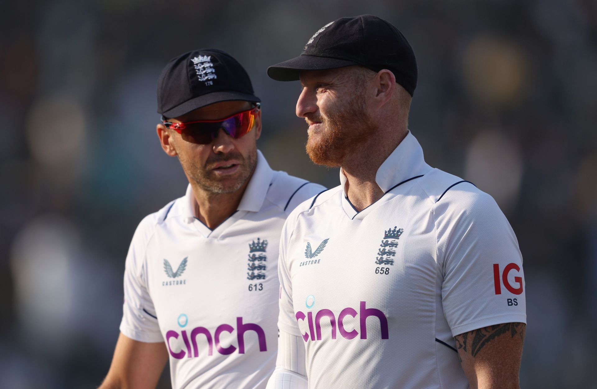 James Anderson and Ben Stokes. (Credits: Getty)