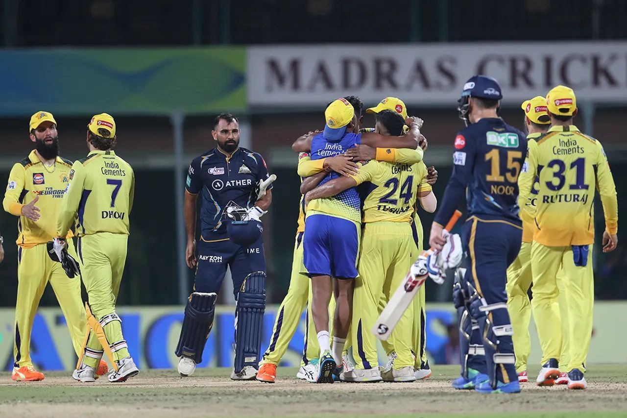 CSK and GT will clash tonight (Image Courtesy: IPLT20.com)