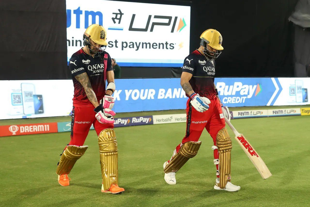 Faf du Plessis and Virat Kohli for RCB [IPLT20]