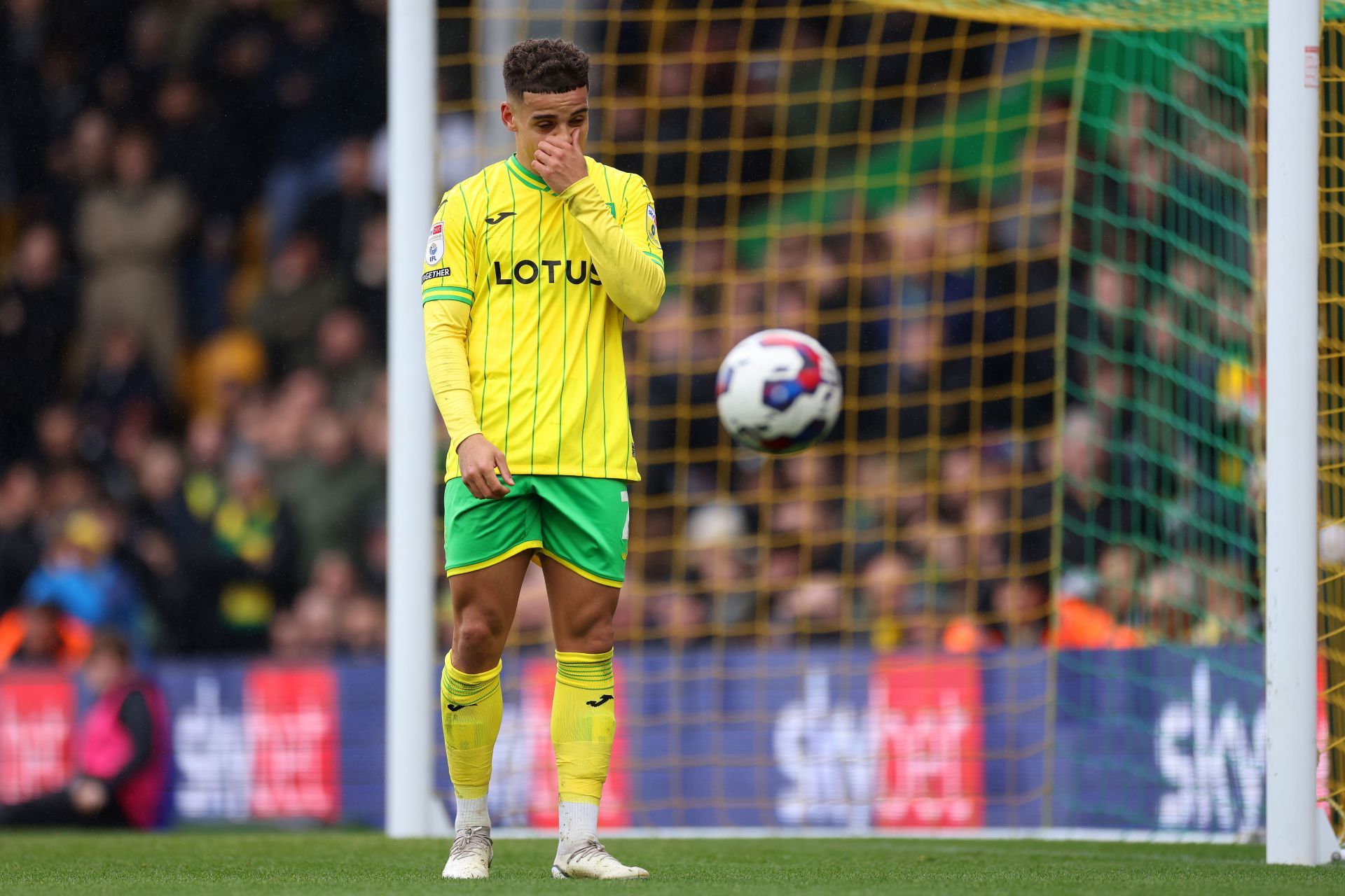 Norwich City defender Max Aarons.