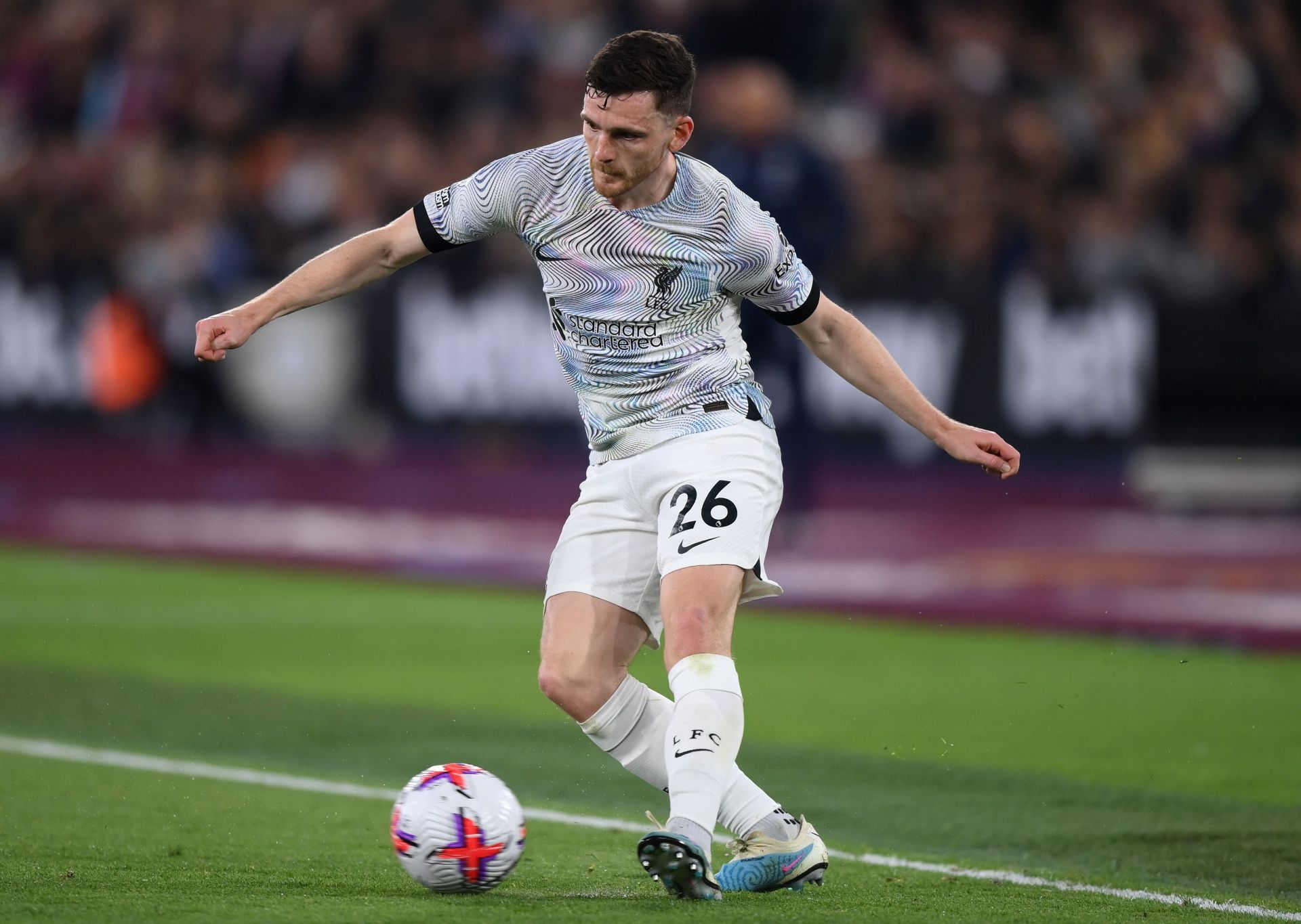 Andrew Robertson is unlikely to leave Anfield this summer.