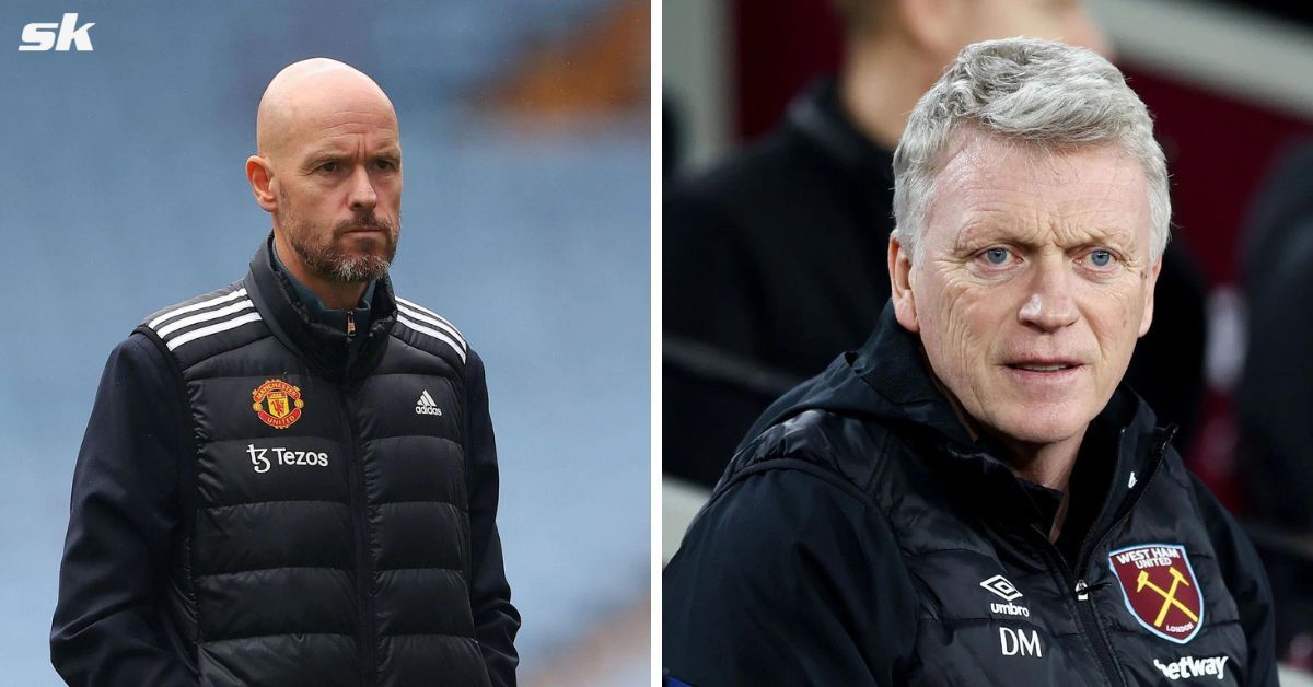 [L-to-R] Erik ten Hag and David Moyes.