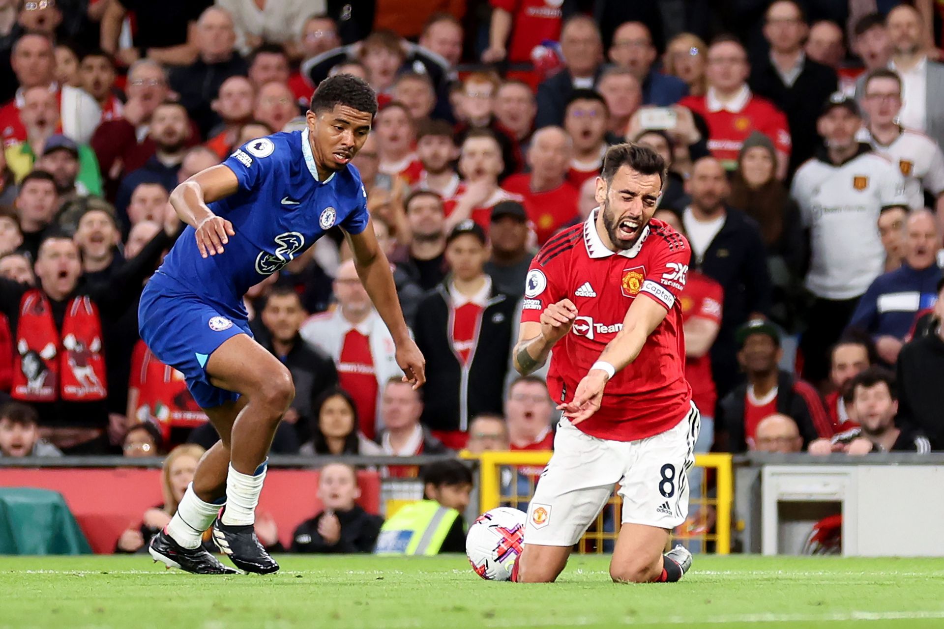 Fofana gave away a penalty in the defeat to Manchester United.