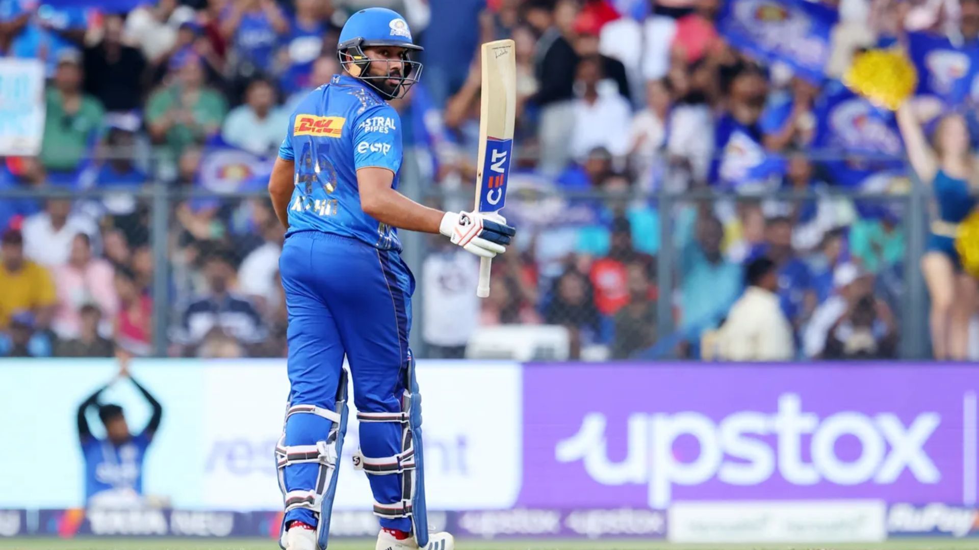 Rohit Sharma is coming on the back of an impressive half-century against SRH (P.C.:iplt20.com)