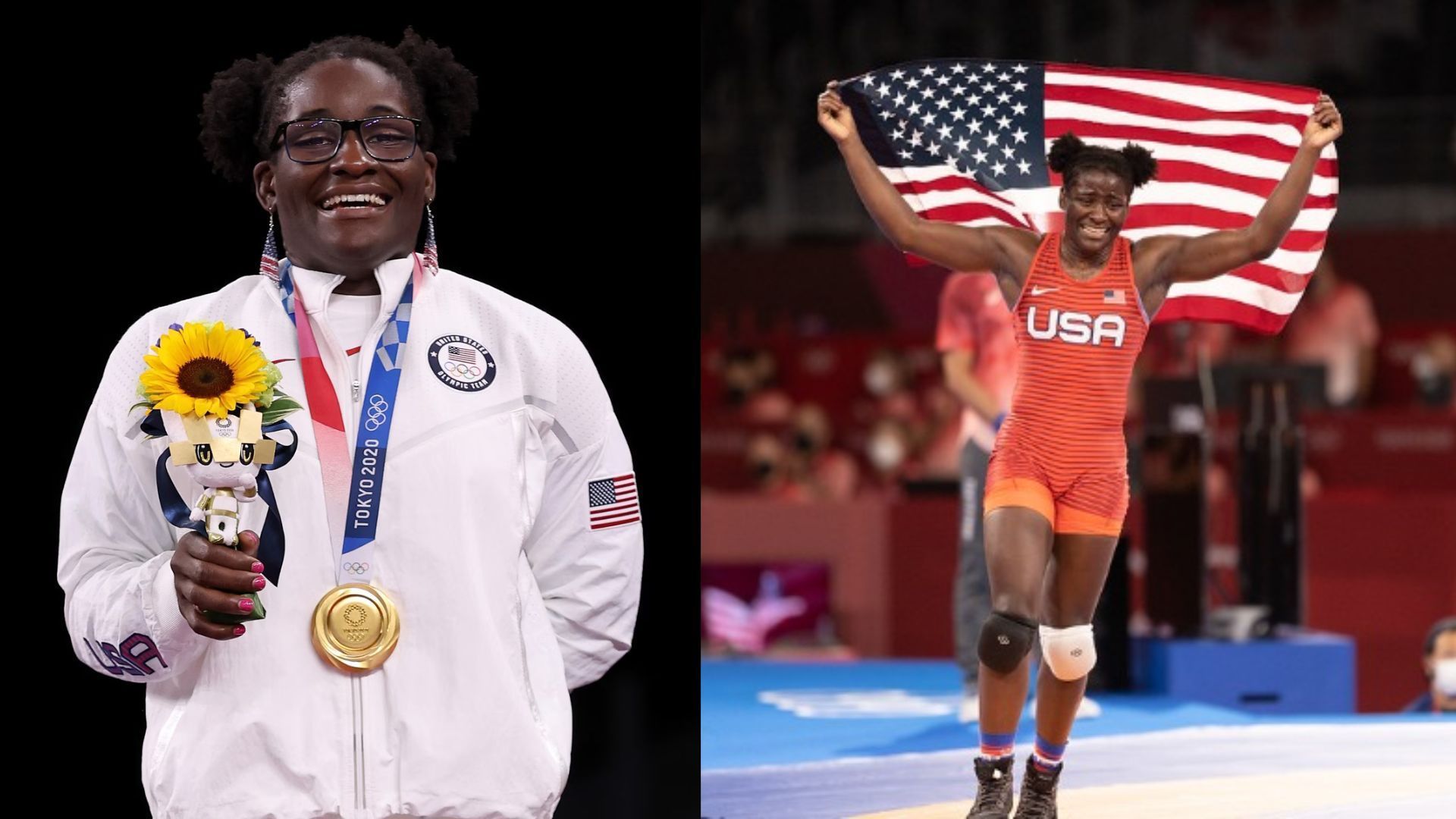 Tamyra Mensah-Stock is the first black woman to win a gold medal in amateur wrestling