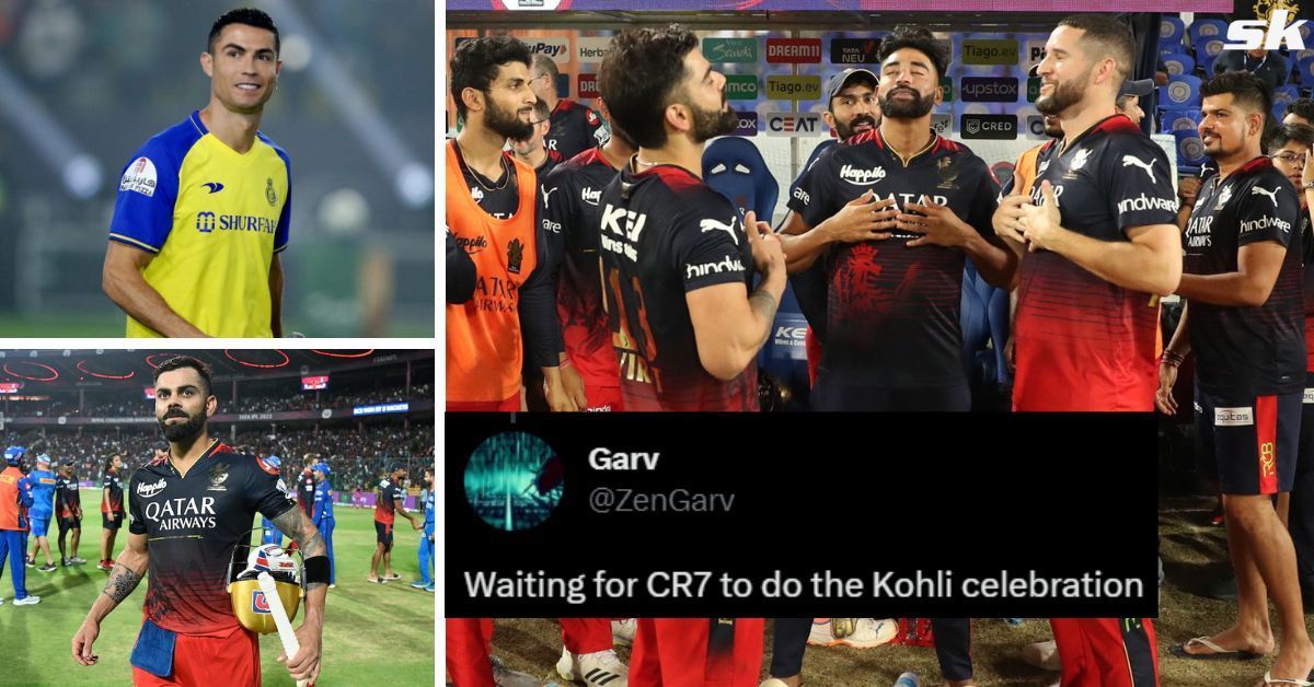 Virat Kohli recreated Cristiano Ronaldo