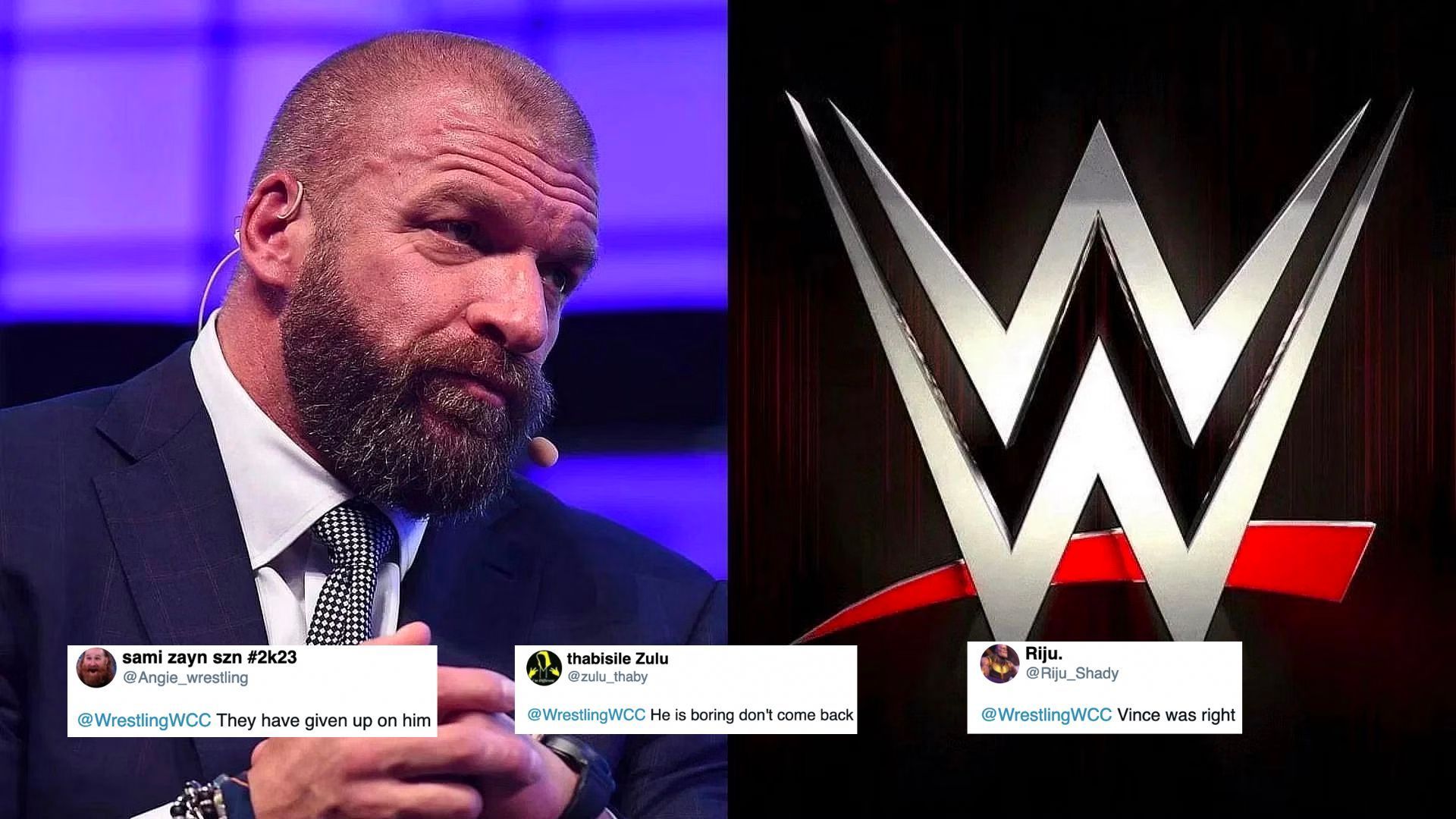 Triple H is the WWE head booker