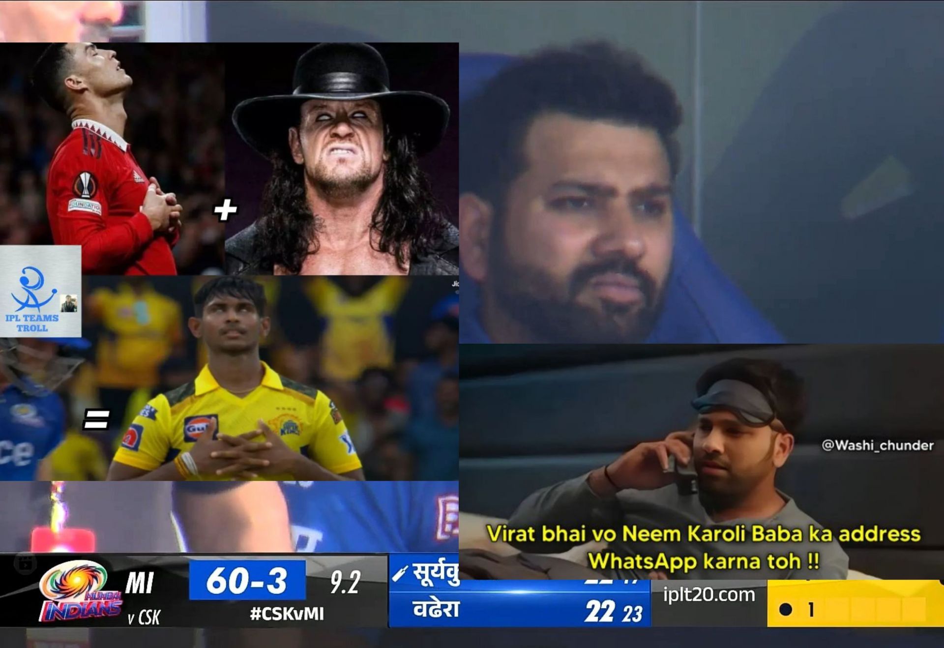 Top 10 funny memes from 1st innings of the latest match