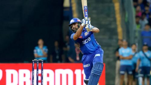 Rohit looked in great nick against the Punjab Kings but couldn't quite convert it into a big one.