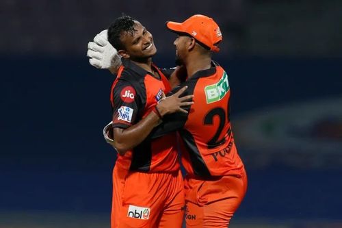 T Natarajan has been excellent for SRH in the death overs (Image: IPLT20.com)