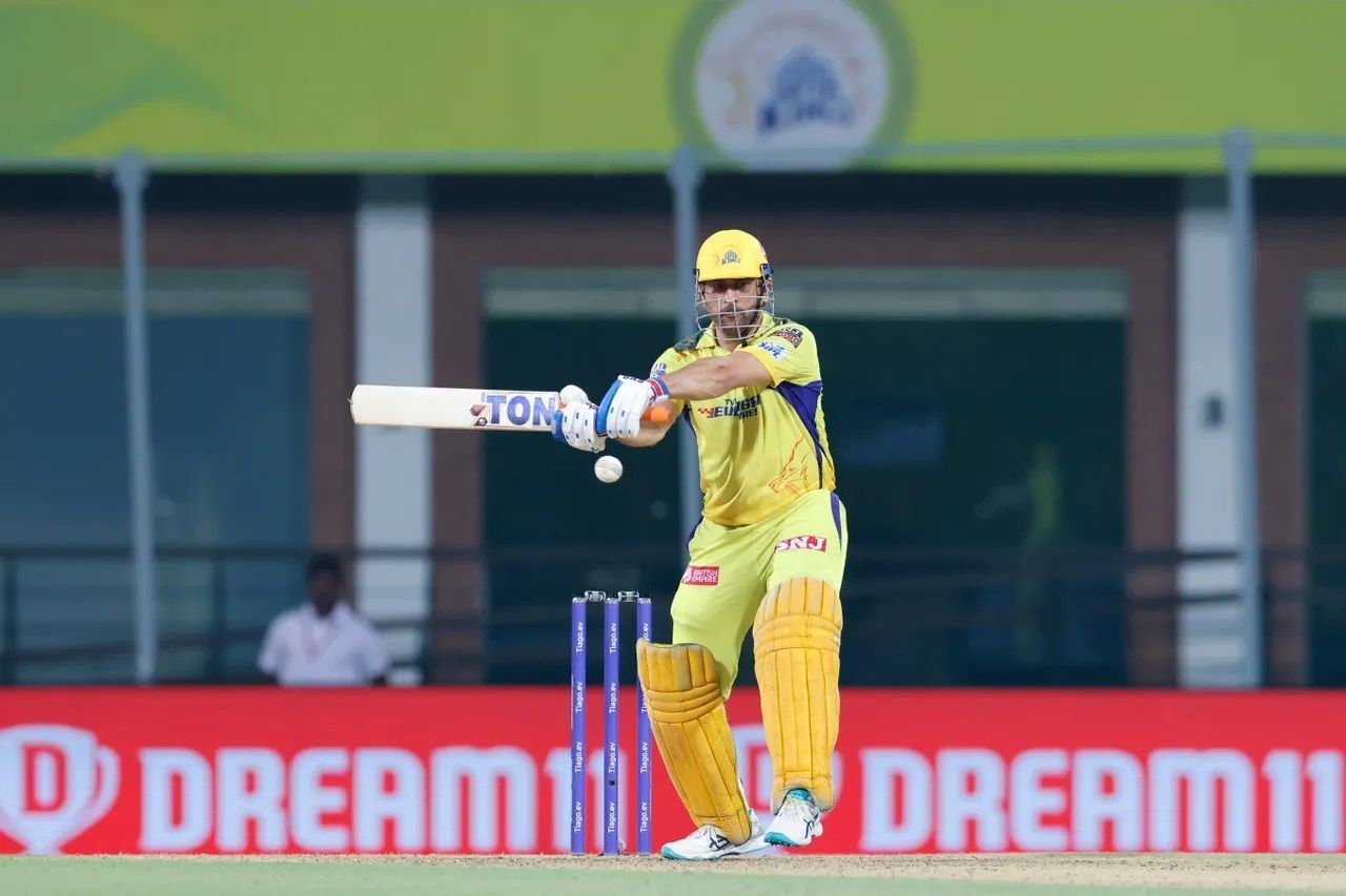 MS Dhoni smashed 20 runs off nine balls. [P/C: iplt20.com]