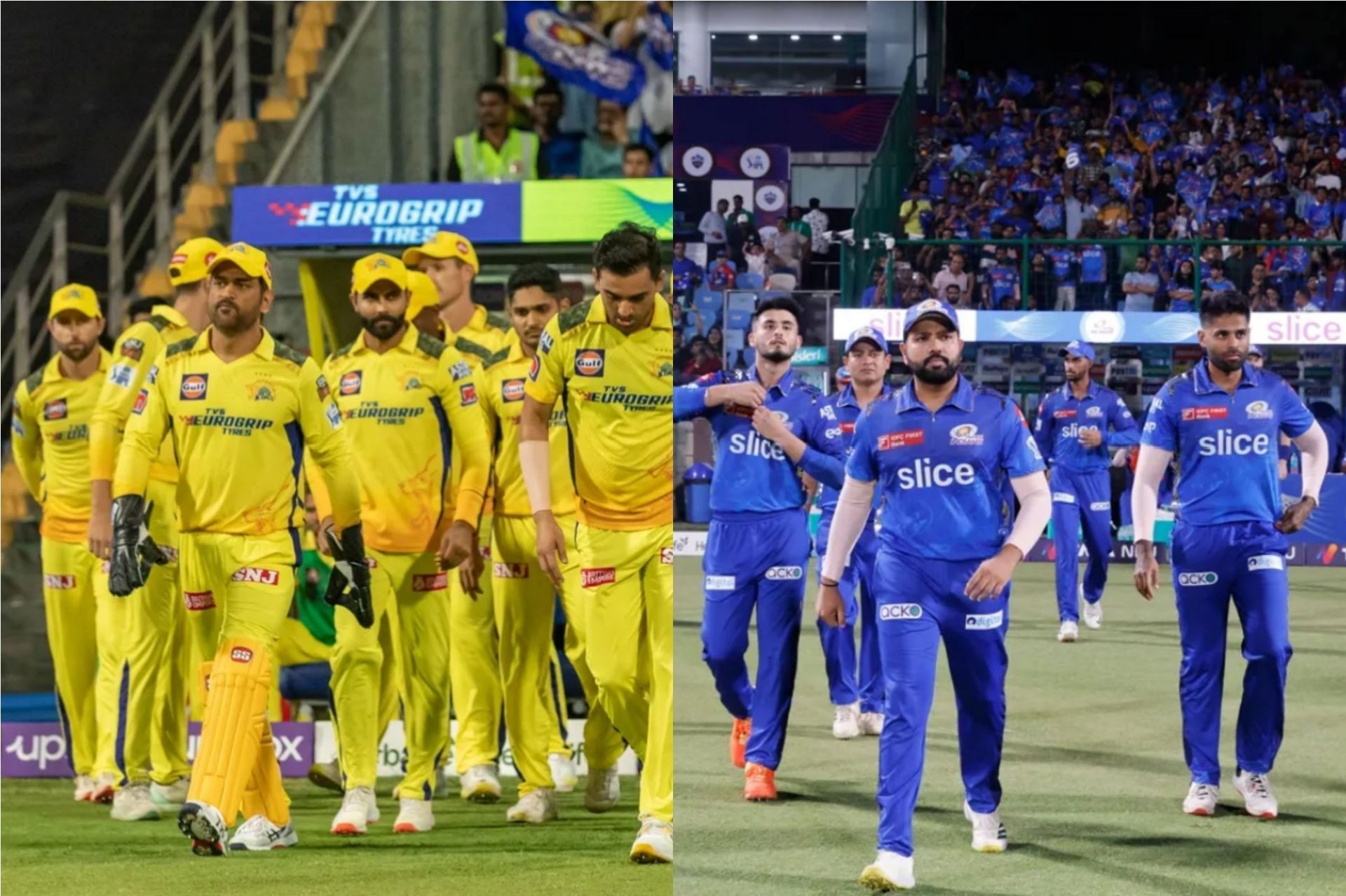 Mumbai and Chennai will lock horns on Saturday [IPLT20]