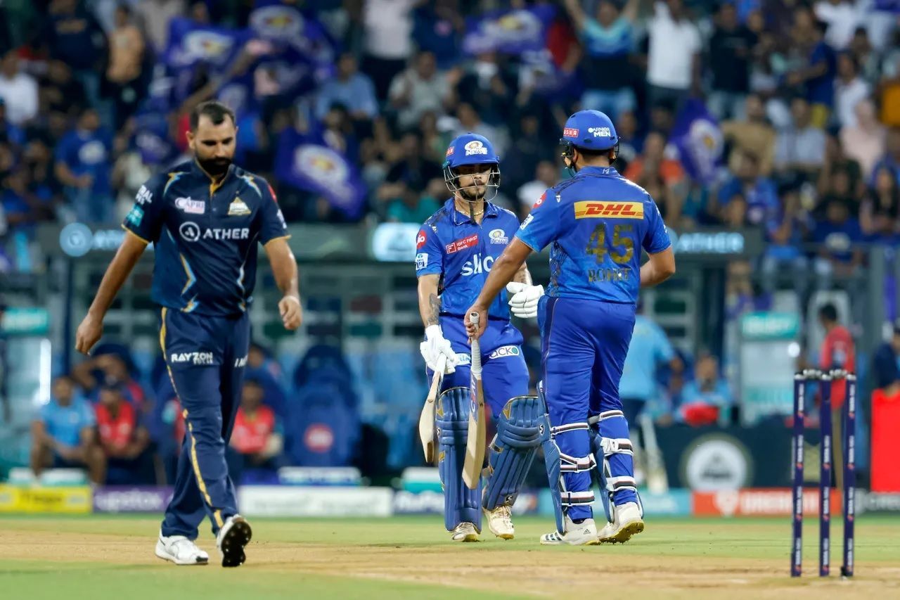 Mohammad Shami didn&#039;t dismiss either Ishan Kishan or Rohit Sharma in their two previous clashes. [P/C: iplt20.com]