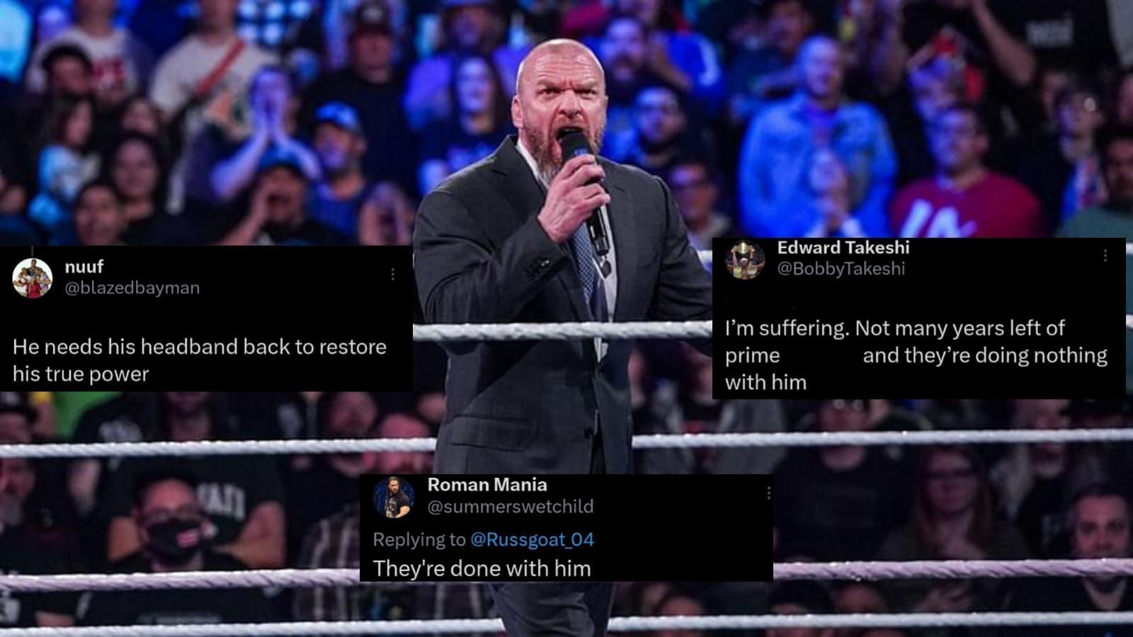 Triple H is the head of WWE