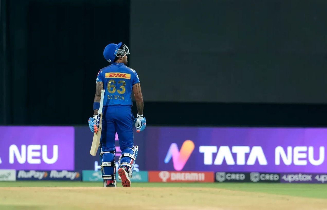 Suryakumar Yadav seemed to be struggling for form at the start of the tournament