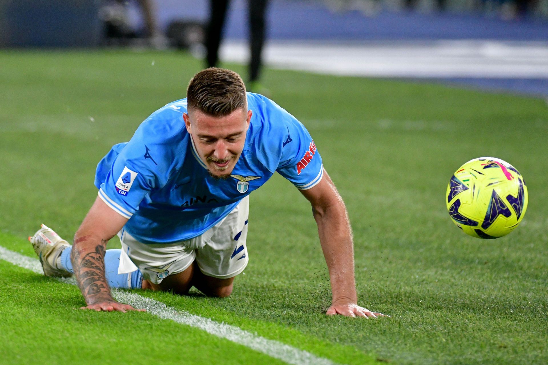 Sergej Milinkovic-Savic has admirers in Paris.