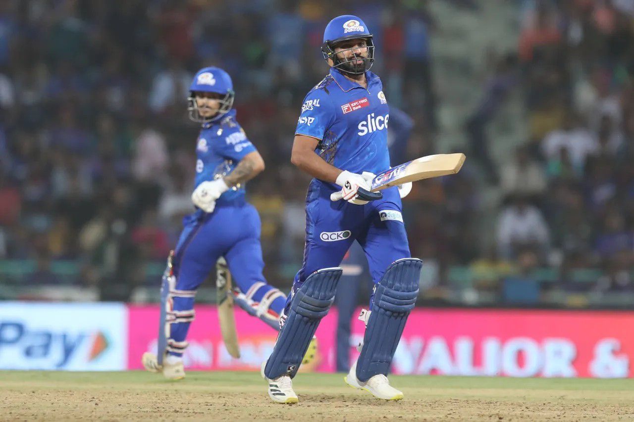 Rohit Sharma and Ishan Kishan added 90 runs [IPLT20]