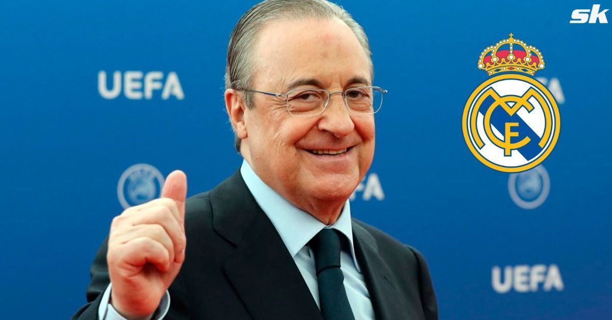 Real Madrid president Florentino Perez.