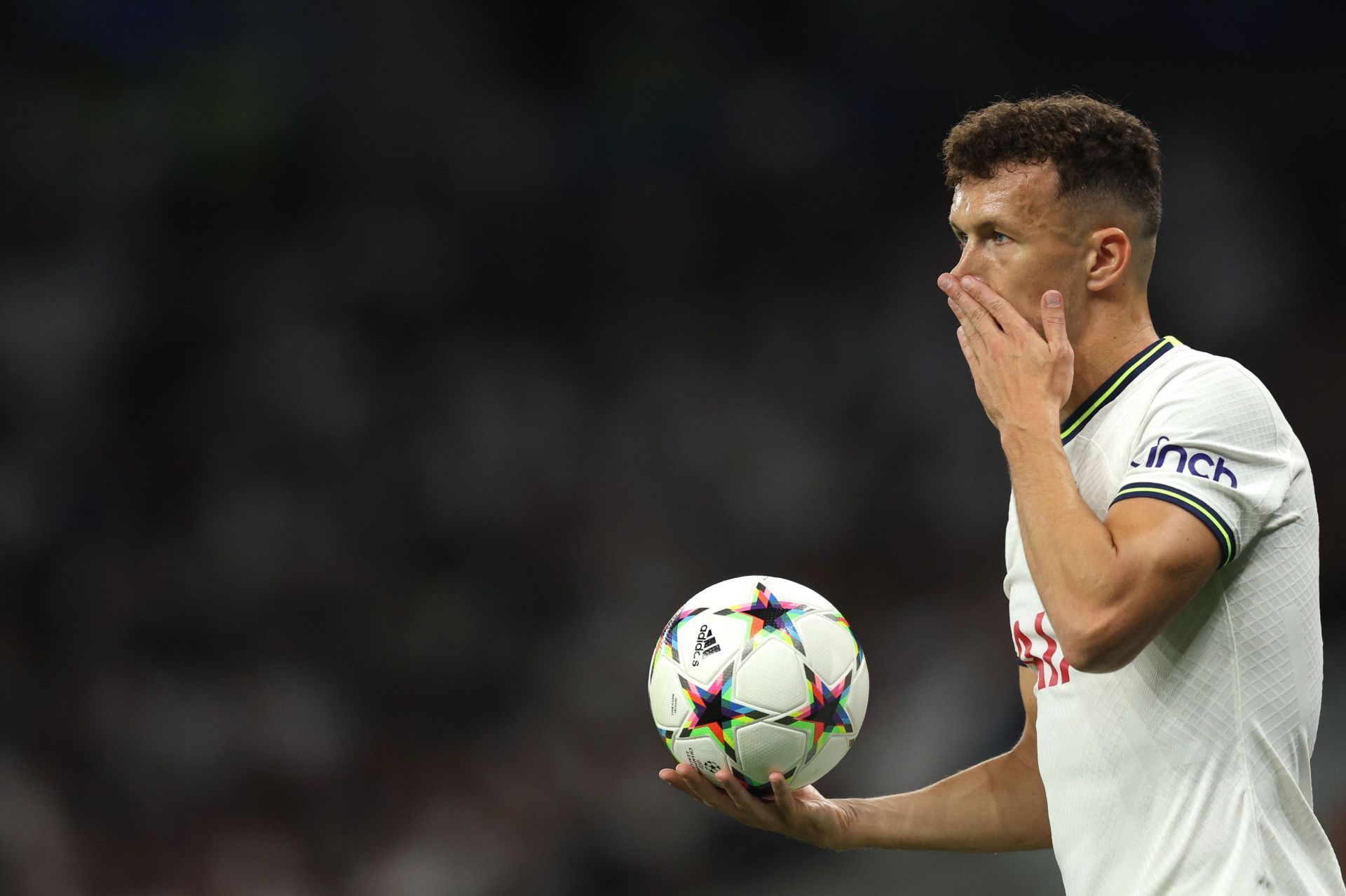 Perisic was a spectator at the San Siro.