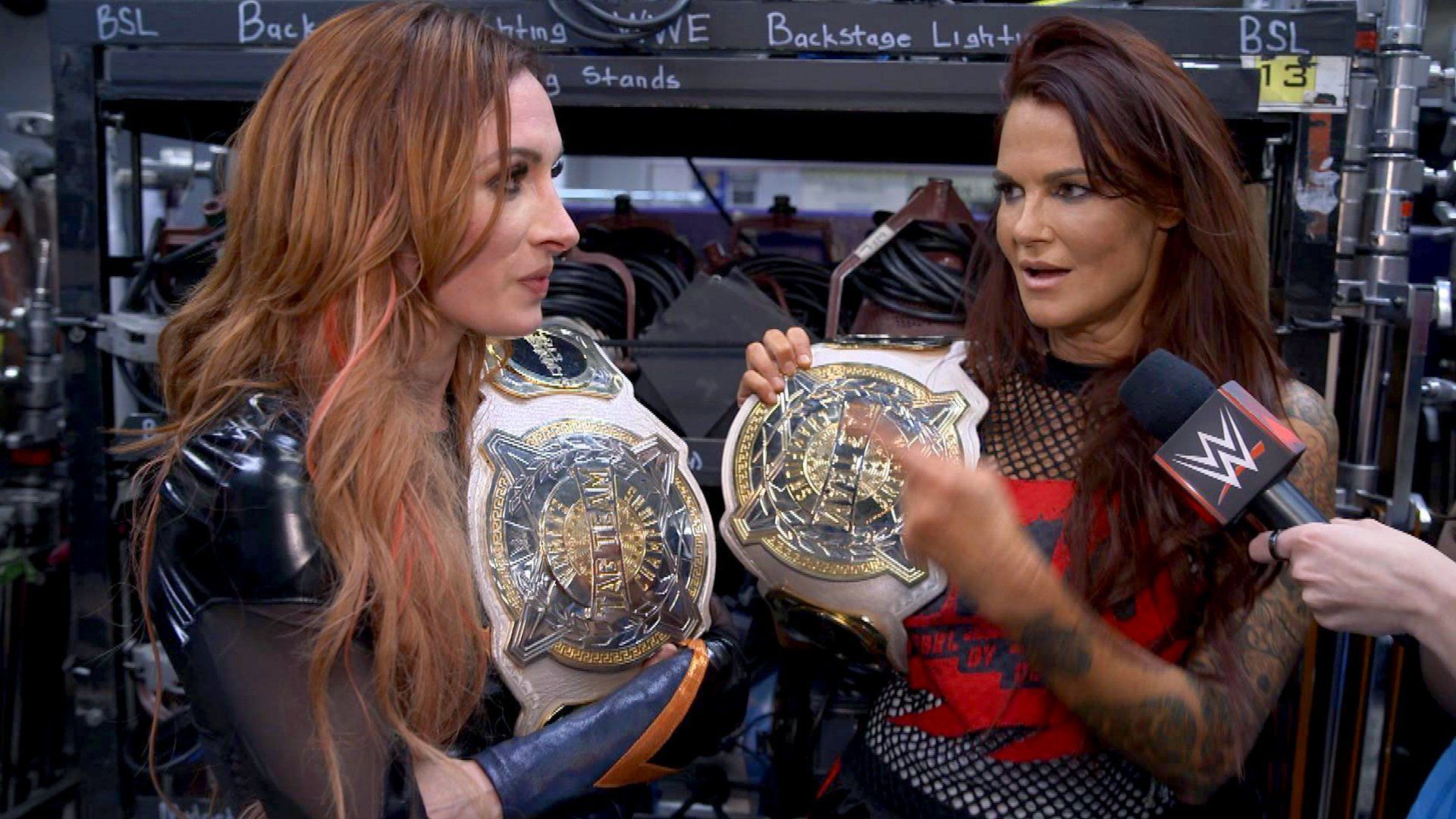 Lita and Becky Lynch