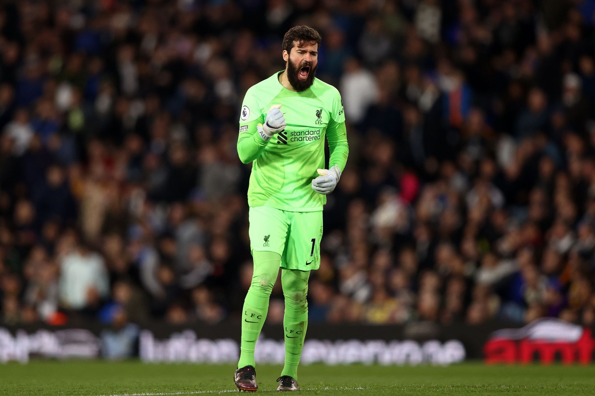 Alisson - Leeds United v Liverpool FC - Premier League 2022-23 campaign