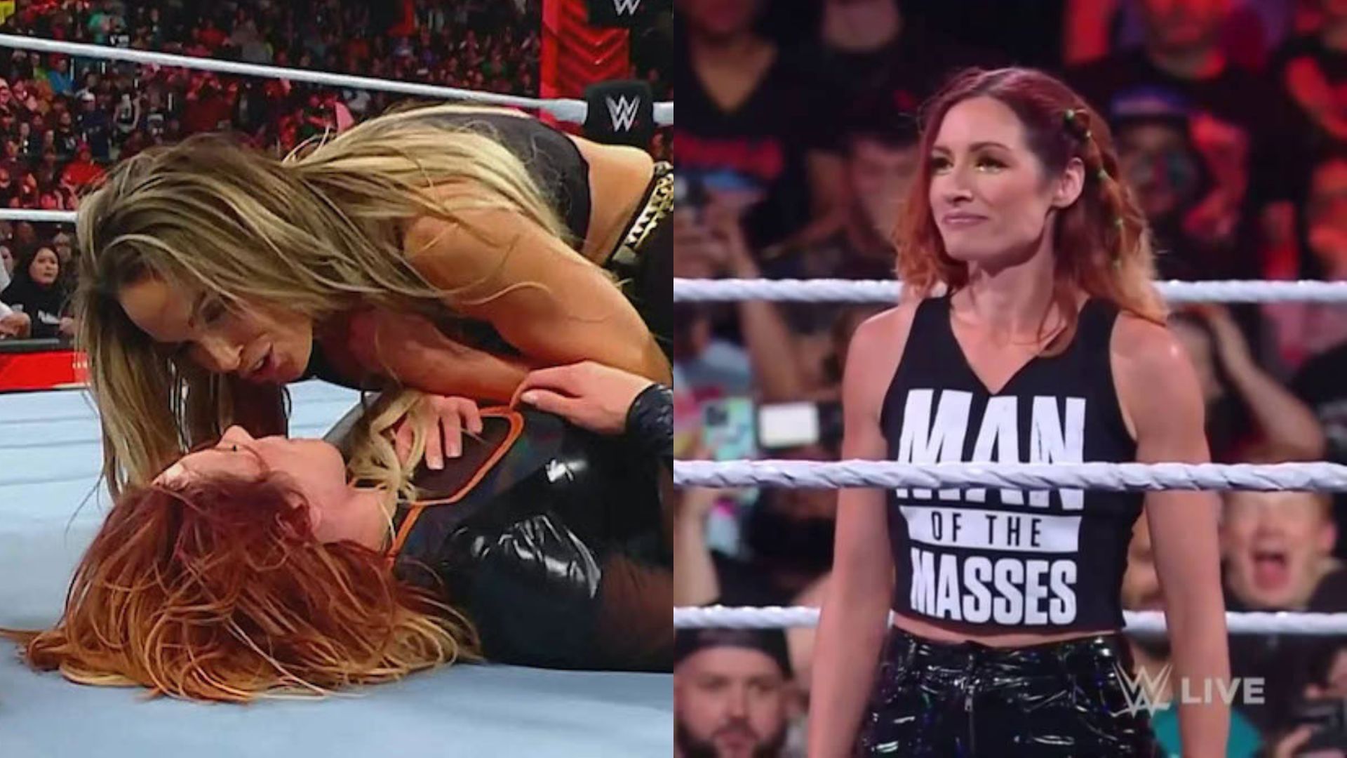 Becky Lynch and Trish Stratus crossed paths on RAW