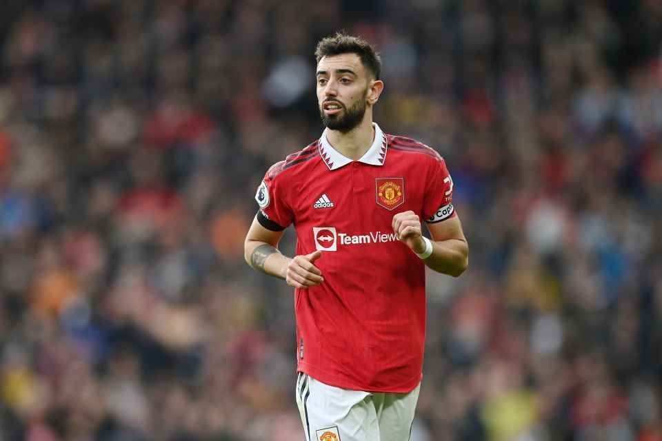 Bruno Fernandes ventured forward more frequently and with more intent