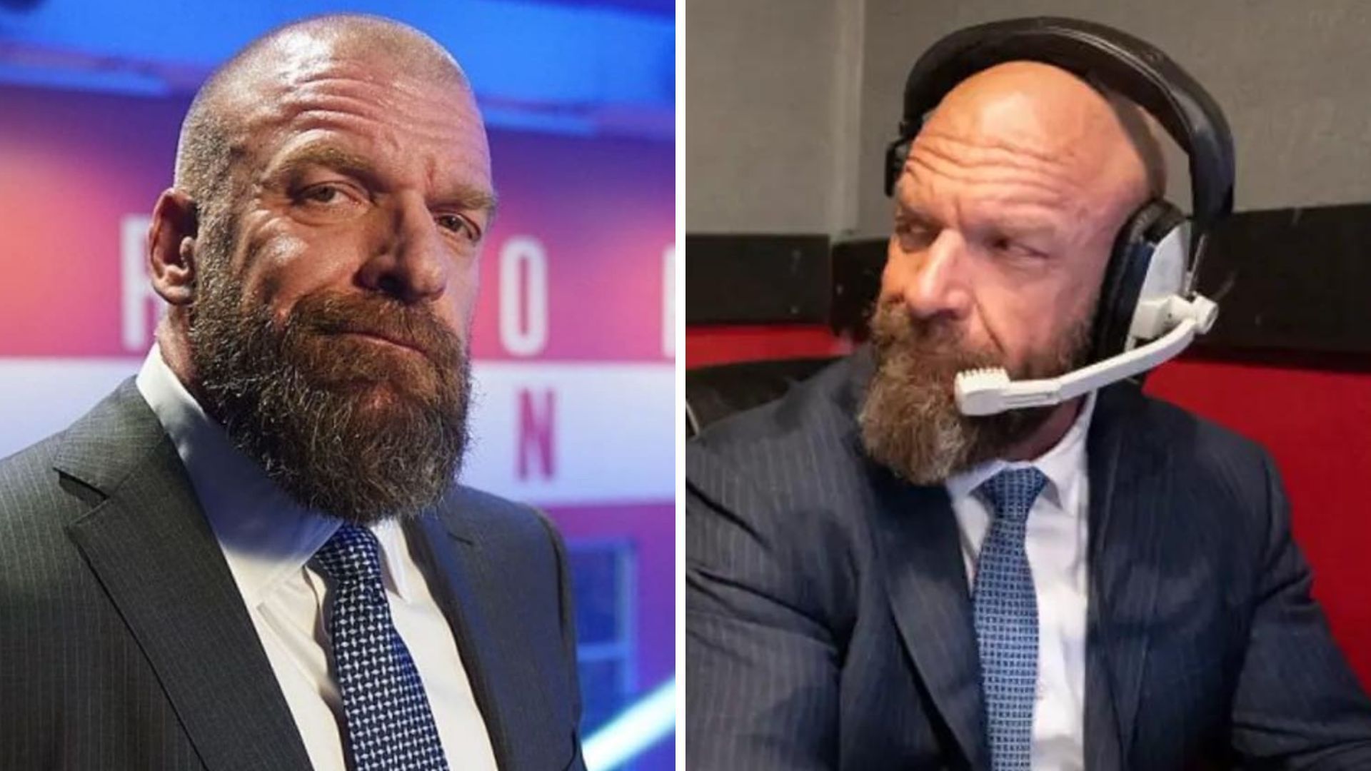 Triple H is serving as WWE
