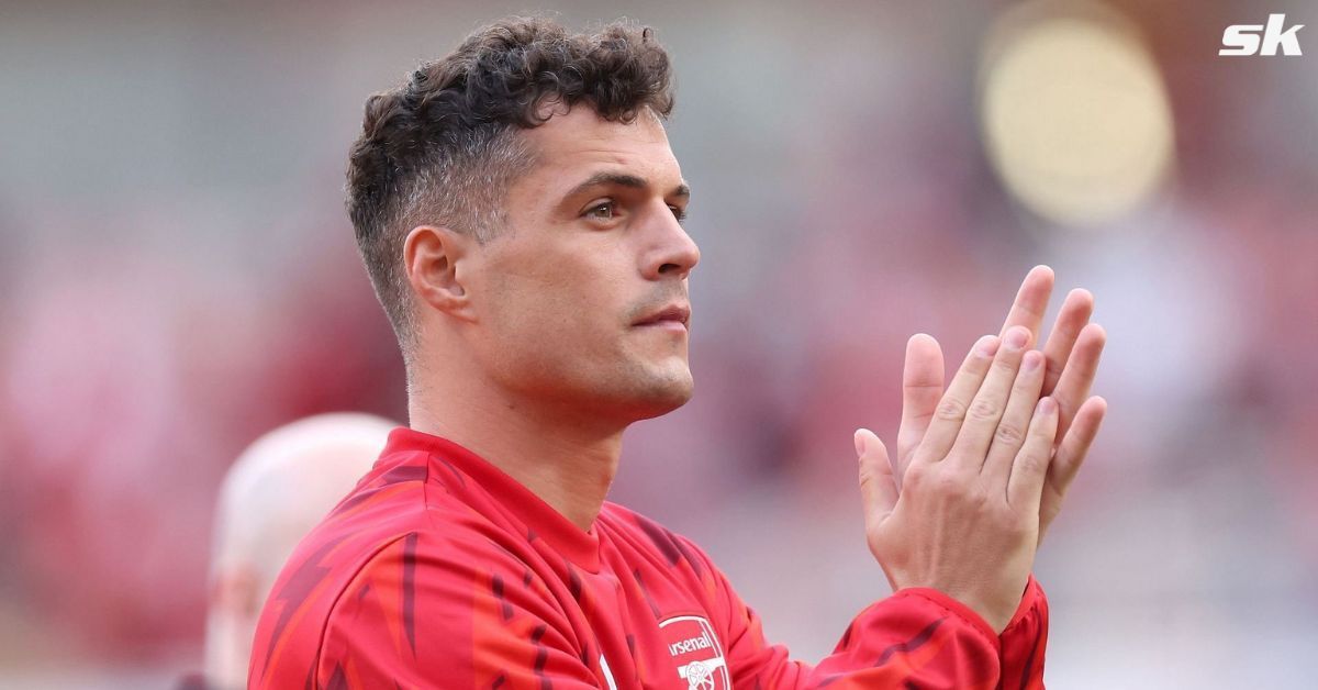 Granit Xhaka was given a hero