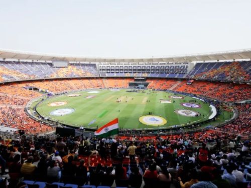 The Narendra Modi Stadium is the largest in the world.