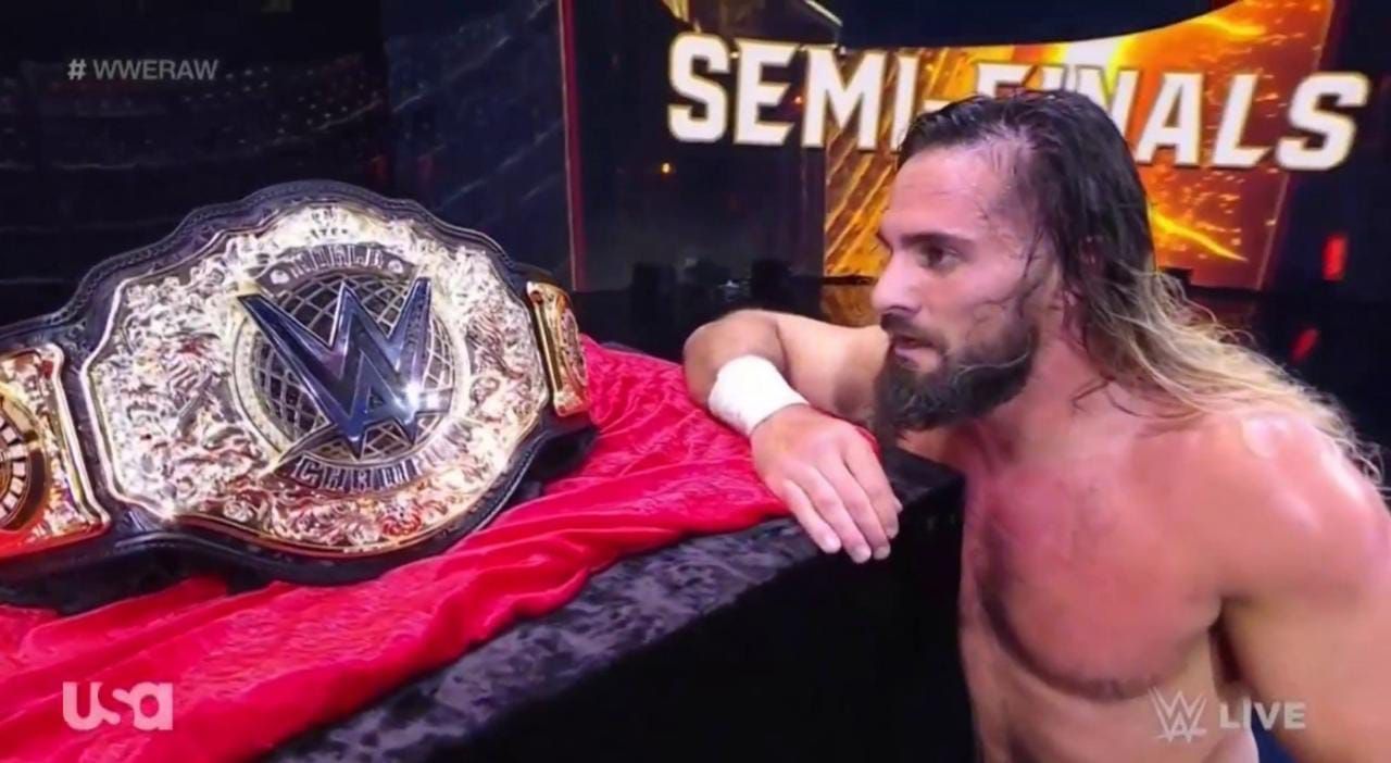 Seth Rollins is currently drafted on RAW