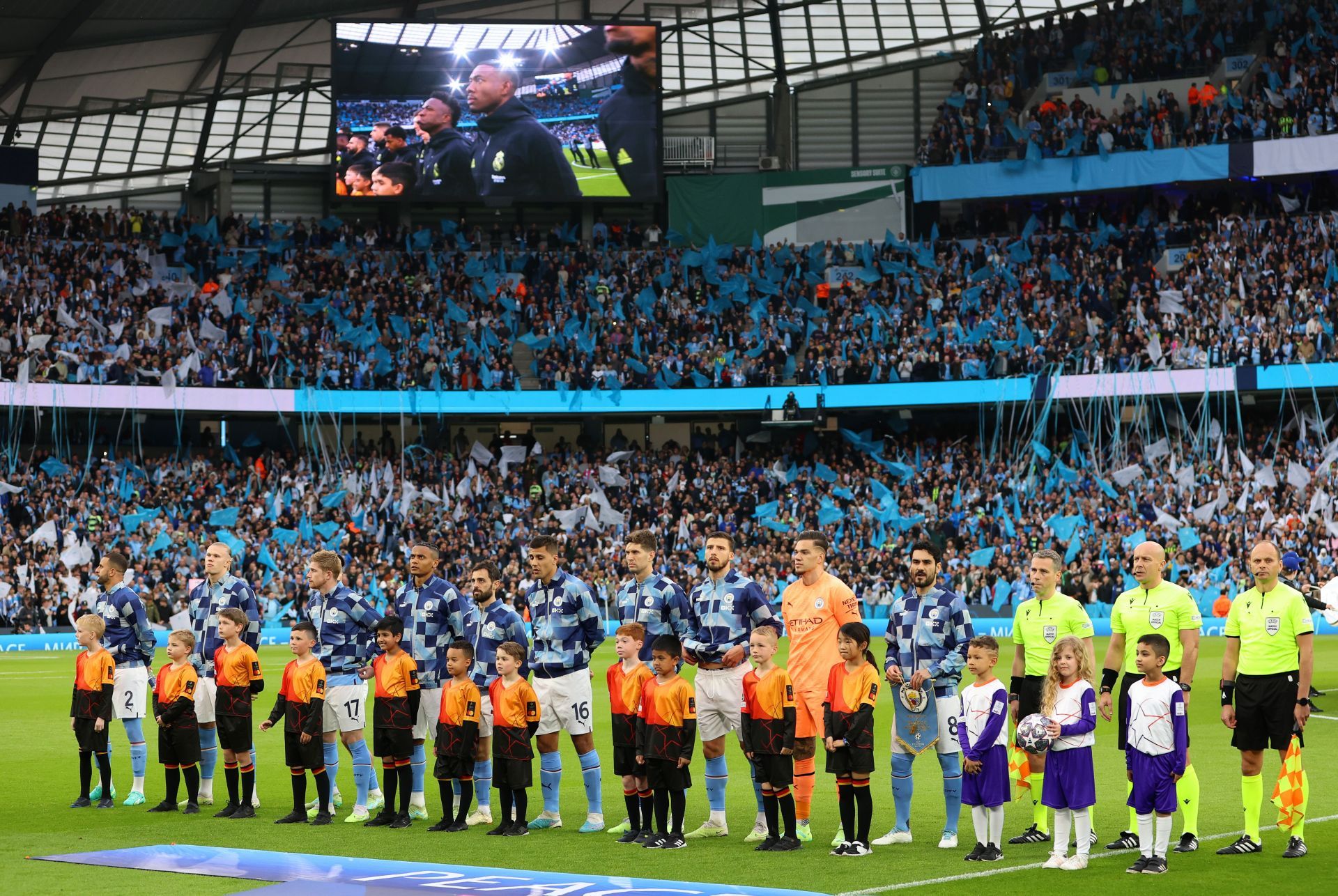 Manchester City FC v Real Madrid: Semi-Final Second Leg - UEFA Champions League