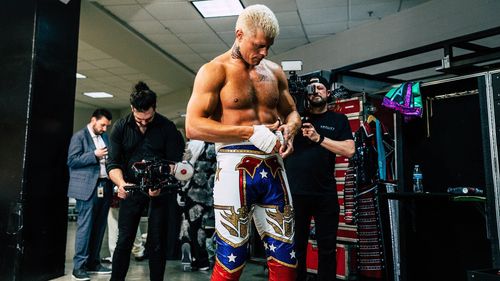 Former WWE Intercontinental Champion Cody Rhodes