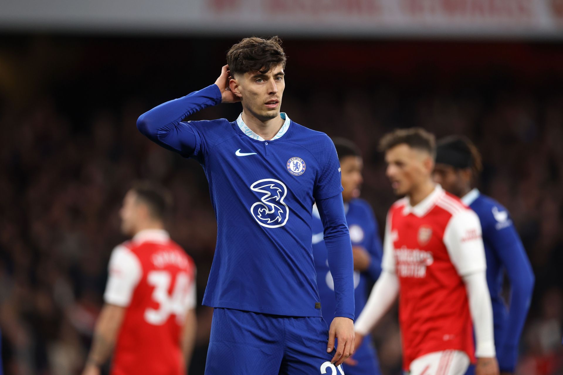 Havertz has struggled since joining the west London giants.