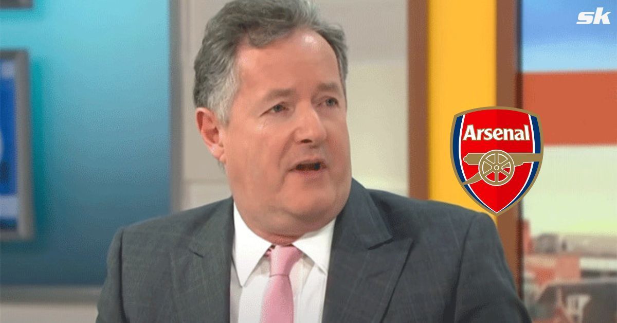 Piers Morgan livid with Arsenal