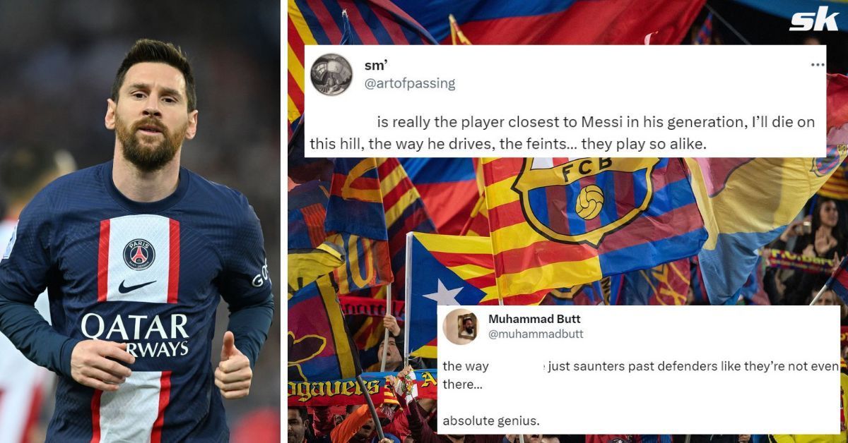 Barcelona star compared to Lionel Messi