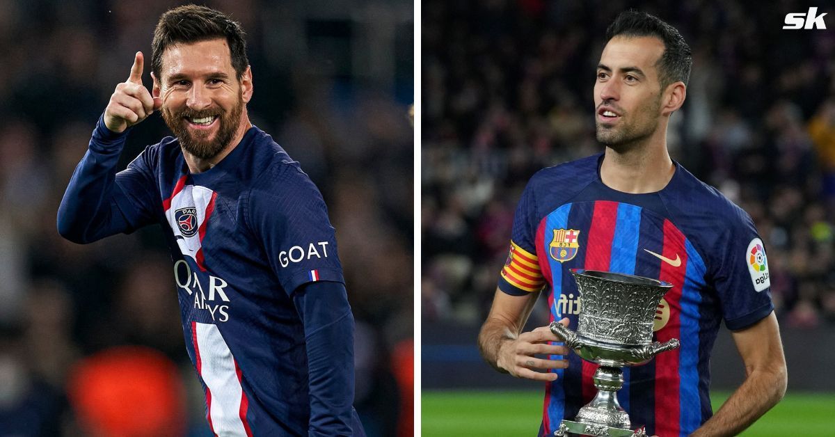 Lionel Messi penned a heartfelt message for Sergio Busquets