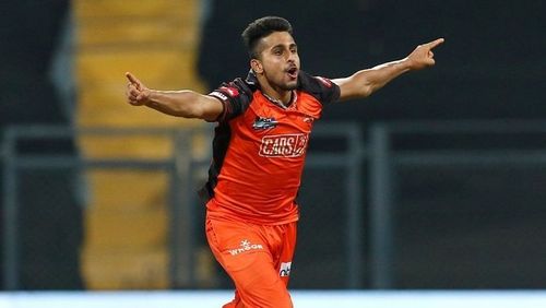 Sunrisers Hyderabad fast bowler Umran Malik (Pic: iplt20.com)