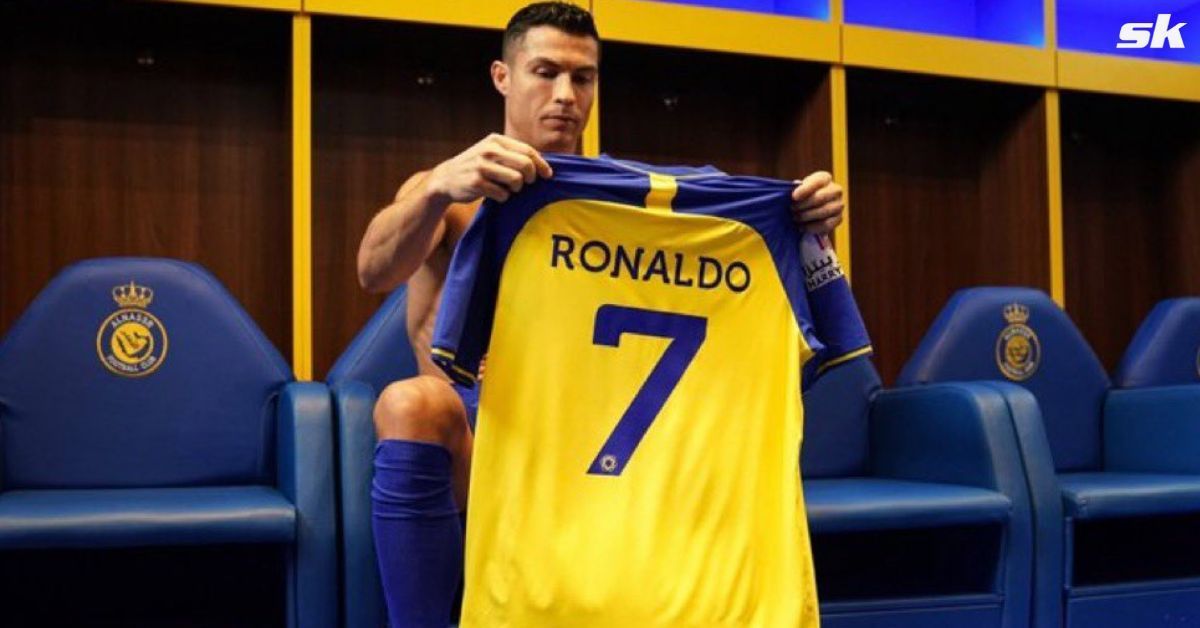 Cristiano Ronaldo selling shirts worldwide