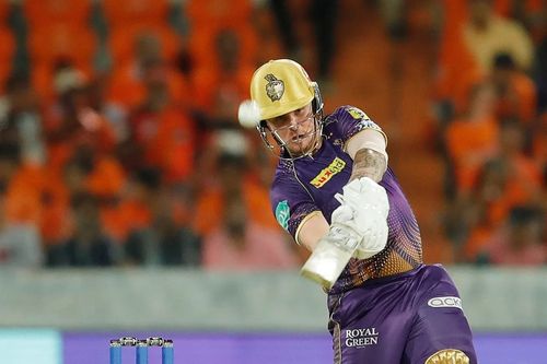 Jason Roy's dismissal reduced KKR to 35/3 in the fifth over. [P/C: iplt20.com]