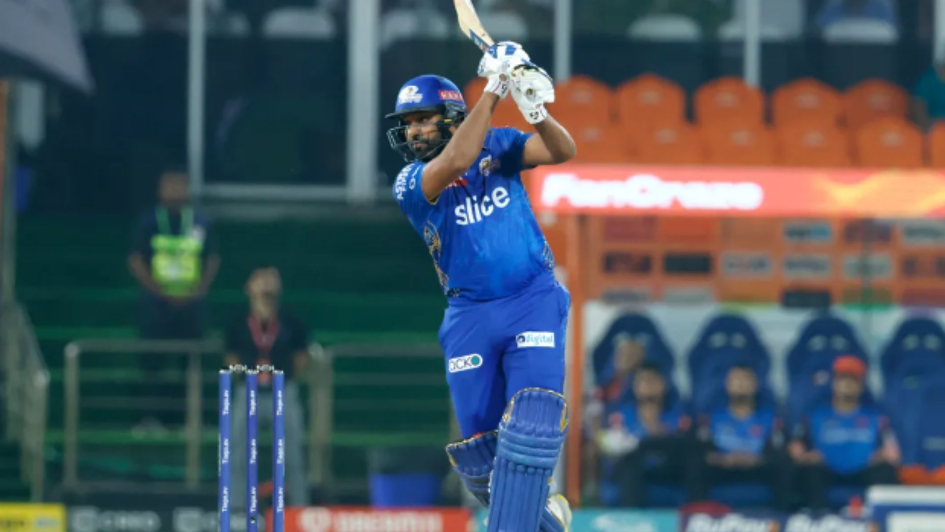 Rohit Sharma got off to a blazing start against the Sunrisers Hyderabad.