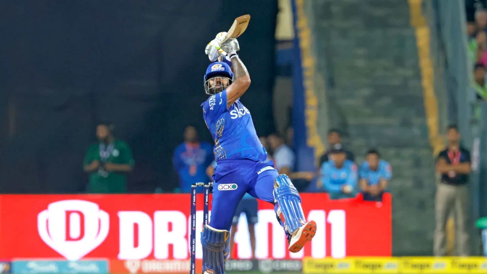 Suryakumar Yadav in action against GT on Friday, May 11 (P.C.:iplt20.com)