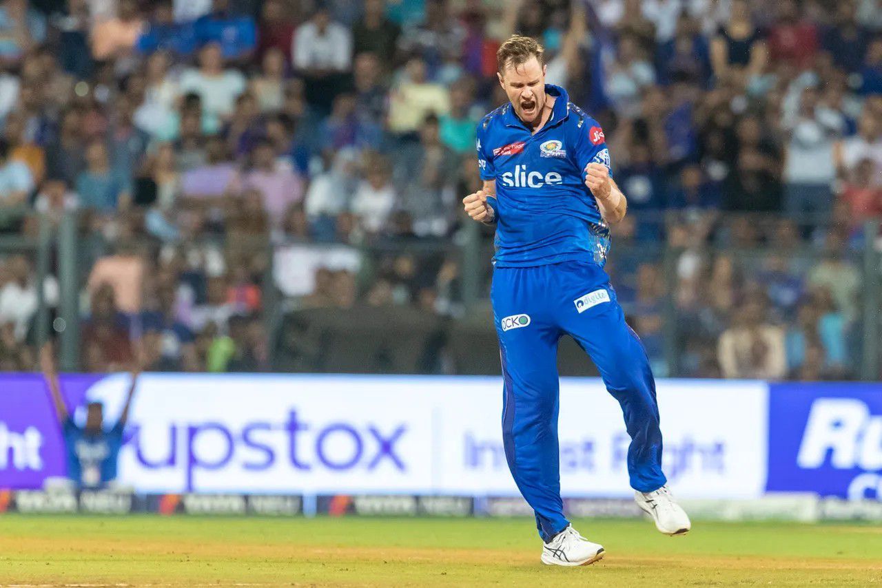 Jason Behrendorff pumped up after a wicket vs GT [IPLT20]