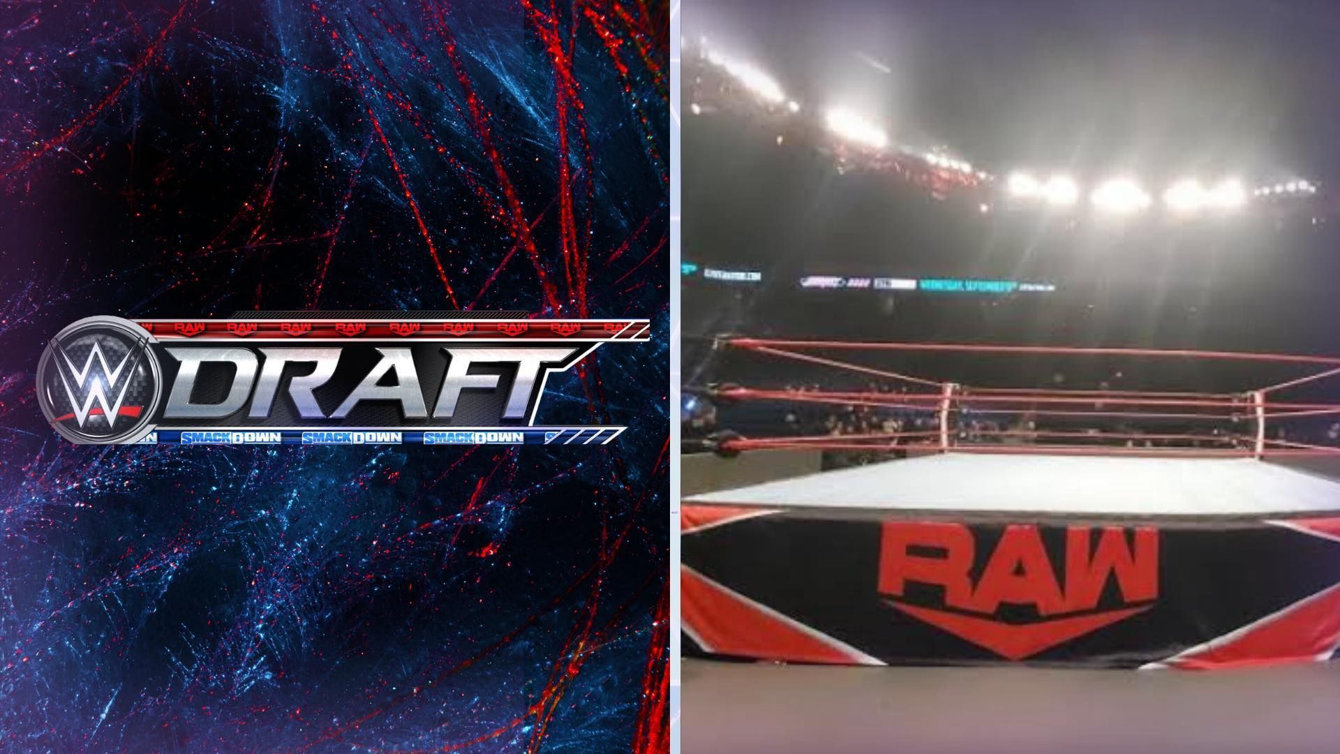 WWE Superstars change their brand during the draft.