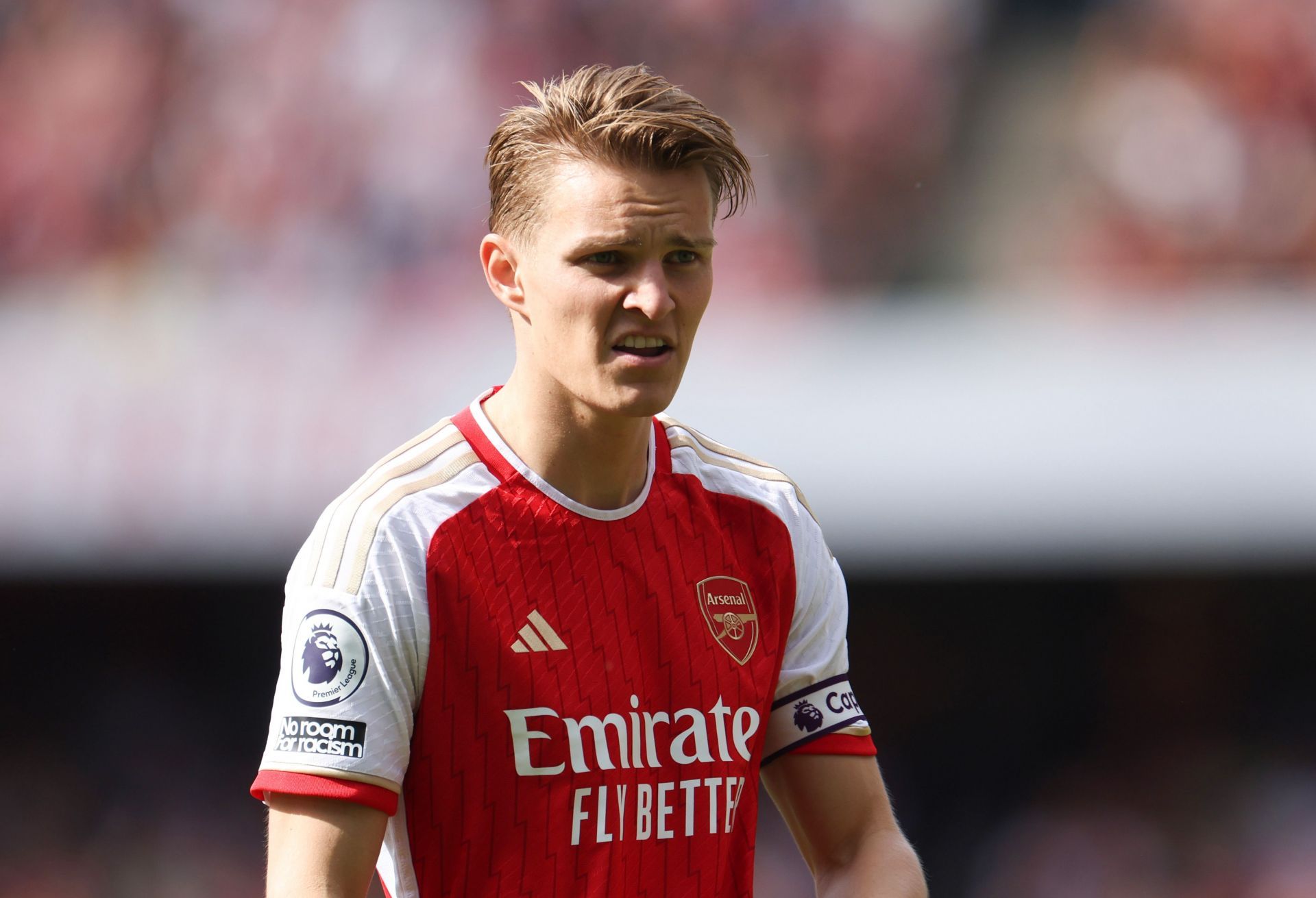 Martin Odegaard has admirers at the Parc des Princes.