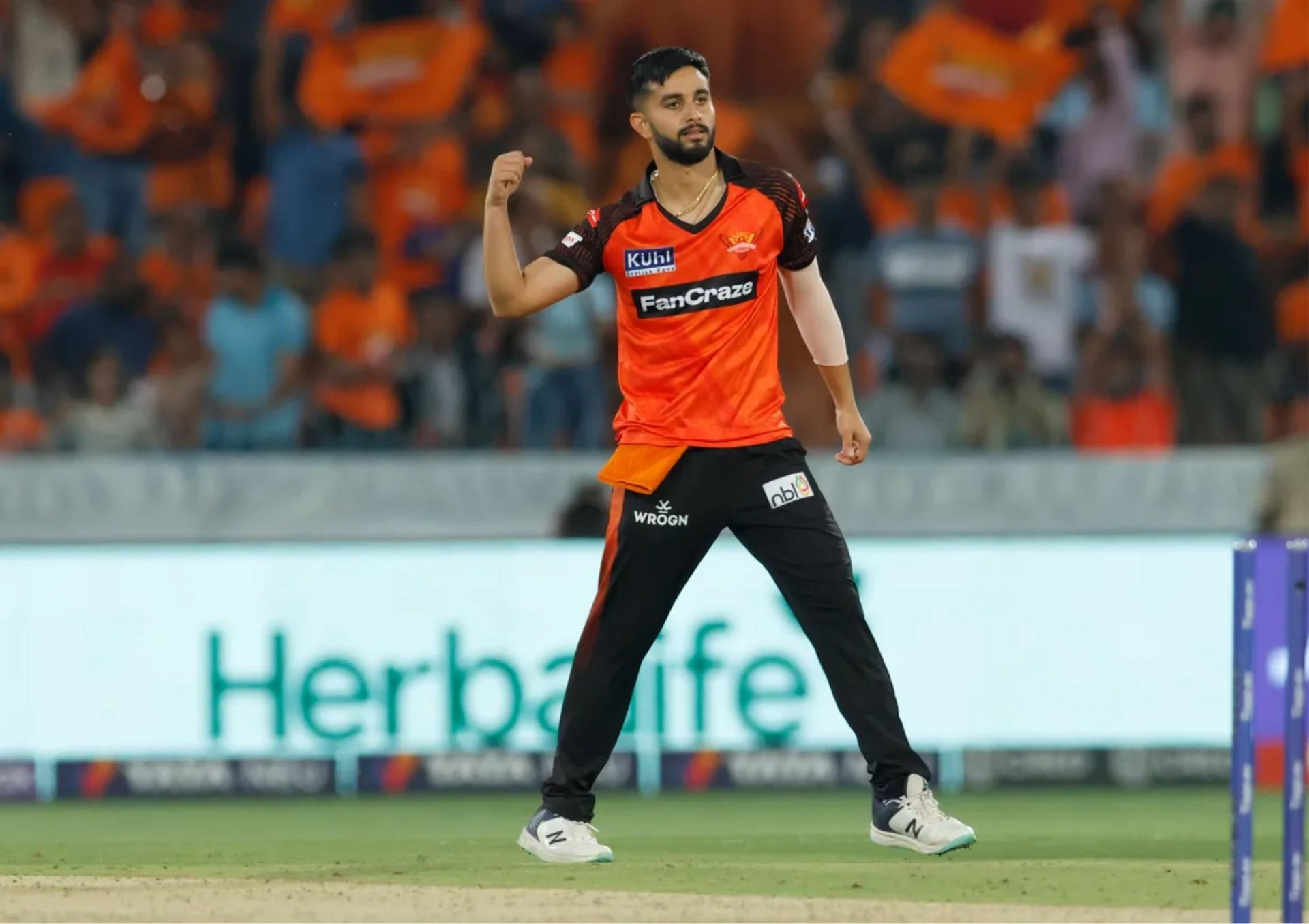 Mayank Markande is enjoying a dream run in IPL 2023 for SunRisers Hyderabad (Picture Credits: BCCI).
