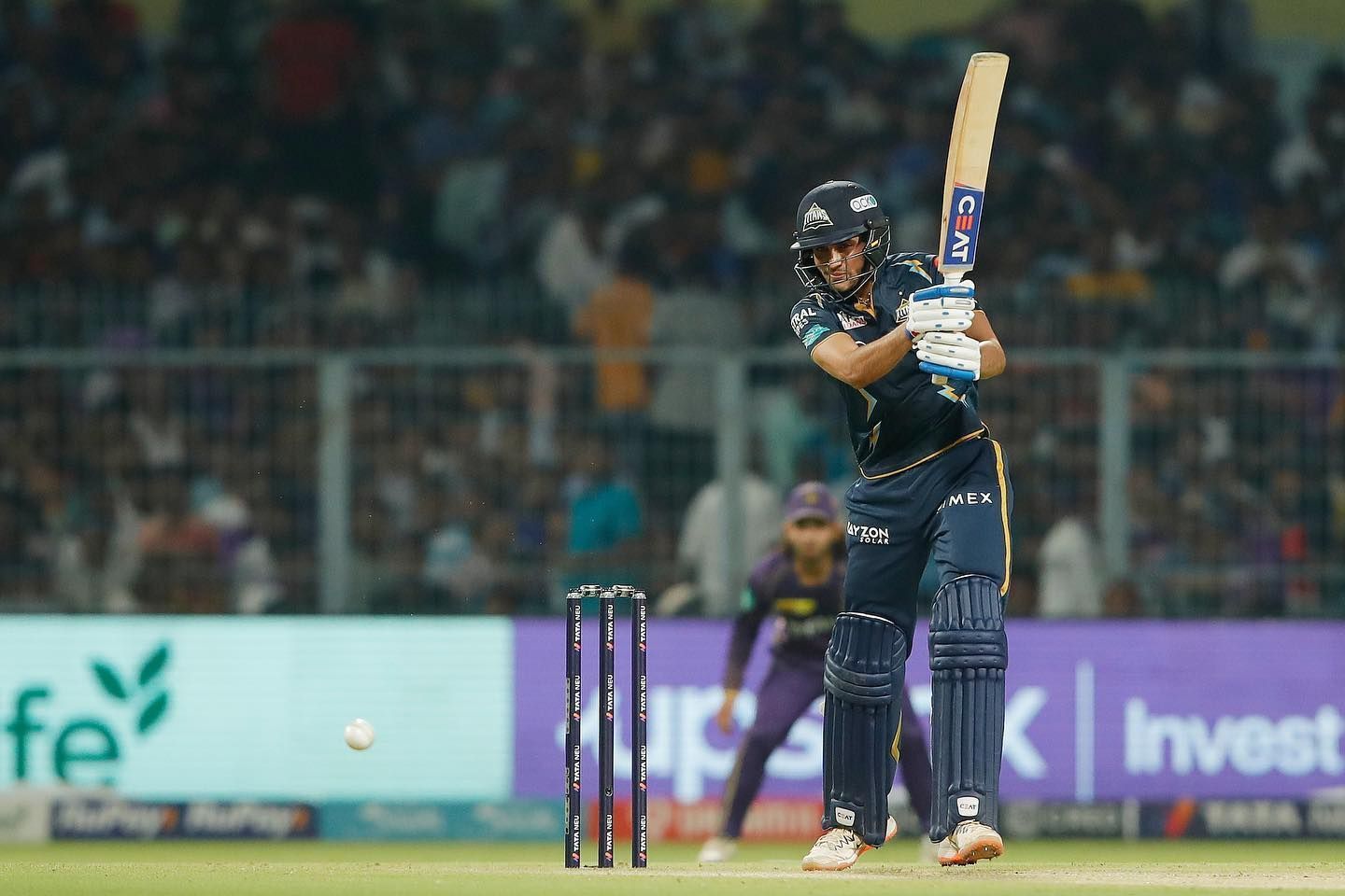 Shubman Gill in action against KKR in IPL 2023 (P.C.:iplt20.com)